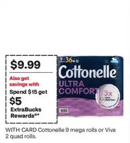 CVS Cottonelle ultra comfort offer