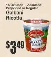 Key Food Galbani Ricotta offer