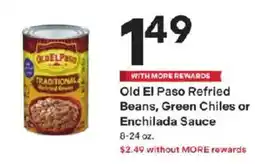 Coborn's Old El Paso Refried Beans, Green Chiles or Enchilada Sauce offer