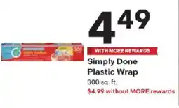 Coborn's Simply Done Plastic Wrap offer