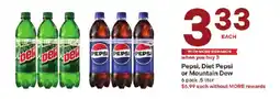 Coborn's Pepsi, Diet Pepsi or Mountain Dew offer