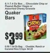 Key Food Quaker Bars offer