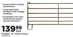 Mills Fleet Farm Priefert 12' Utility Panel offer
