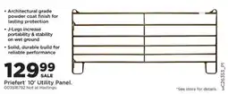 Mills Fleet Farm Priefert 10' Utility Panel offer