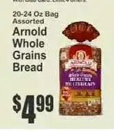 Key Food Arnold Whole Grains Bread offer