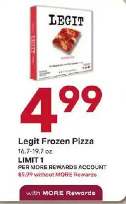 Coborn's Legit Frozen Pizza offer