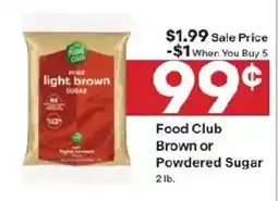 Coborn's Food Club Brown or Powdered Sugar offer