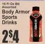 Key Food Body Armor Sports Drinks offer