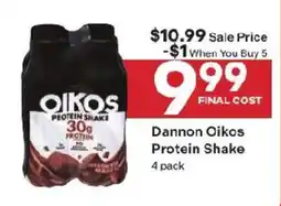 Coborn's Dannon Oikos Protein Shake offer