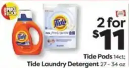 Weis Markets Tide Laundry Detergent offer