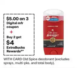 CVS Old Spice deodorant offer