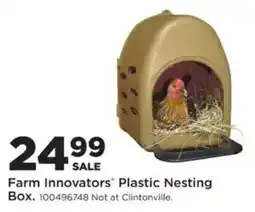 Mills Fleet Farm Farm Innovators Plastic Nesting Box offer