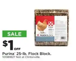 Mills Fleet Farm Purina Flock Block offer