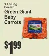 Key Food Green Giant Baby Carrots offer