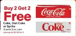 Coborn's Coca-Cola Coke, Diet Coke or Sprite offer
