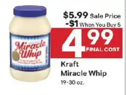 Coborn's Kraft miracle whip offer