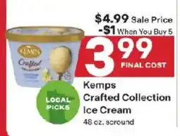 Coborn's Kemps Crafted Collection Ice Cream offer