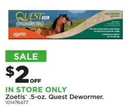 Mills Fleet Farm Zoetis Quest Dewormer offer