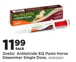 Mills Fleet Farm Zoetis Anthelcide EQ Paste Horse Dewormer Single Dose offer