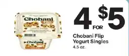 Coborn's Chobani Flip Yogurt Singles offer