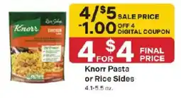 Coborn's Knorr Pasta or Rice Sides offer