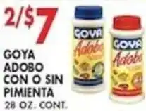 Compare Foods Goya adobo con o sin pimienta offer