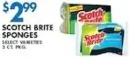 Compare Foods Scotch Brite sponges offer