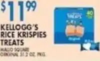Compare Foods Kellogg's rice krispies treats offer