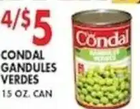 Compare Foods Condal gandules verdes offer
