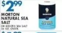 Compare Foods Morton natural sea salt offer