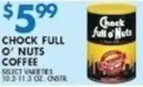 Compare Foods Sardinas Chock Full O' Nuts Coffee offer