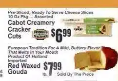 Key Food Cabot Creamery Cracker Cuts offer