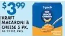 Compare Foods Kraft macaroni & cheese offer