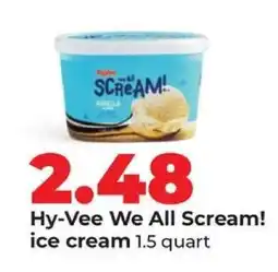 Hy-Vee Hy-Vee We All Scream! ice cream offer