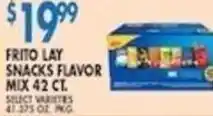 Compare Foods Frito Lay Snacks Flavor Mix offer