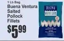 Key Food Buena Ventura Salted Pollock Fillets offer