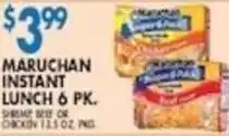 Compare Foods Maruchan instant lunch offer