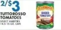 Compare Foods Tuttorosso tomatoes offer