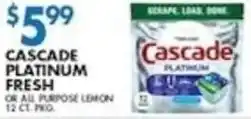 Compare Foods Cascade Platinum Fresh offer