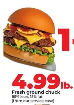 Hy-Vee Fresh ground chuck offer