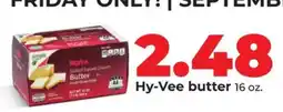 Hy-Vee Hy-Vee butter offer