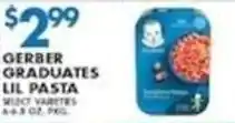 Compare Foods Gerber Graduates Lil Pasta offer