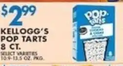 Compare Foods Kellogg's pop tarts offer