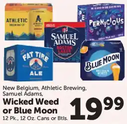 Food City New Belgium, Athletic Brewing, Samuel Adams, Wicked Weed or Blue Moon offer