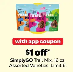 Grocery Outlet SimplyGO Trail Mix offer