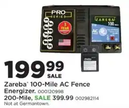 Mills Fleet Farm Zareba 100-Mile AC Fence Energizer offer
