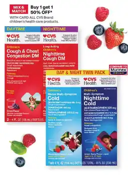 CVS CVS Health children's cough & chest congestion DM offer