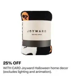 CVS Joyward Boo Knit Throw offer