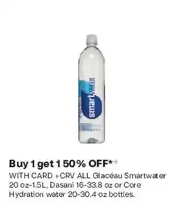 CVS All Glaceau Smartwater offer