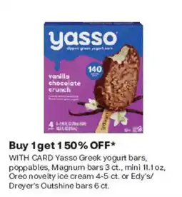 CVS Yasso vanilla chocolate crunch offer